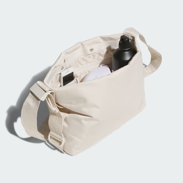 Beige Wording Sacoche