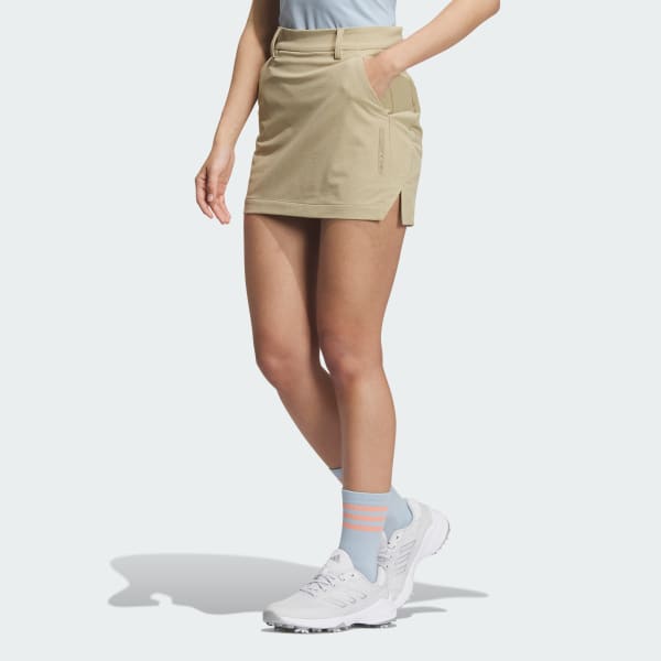 Beige online skirt stretch