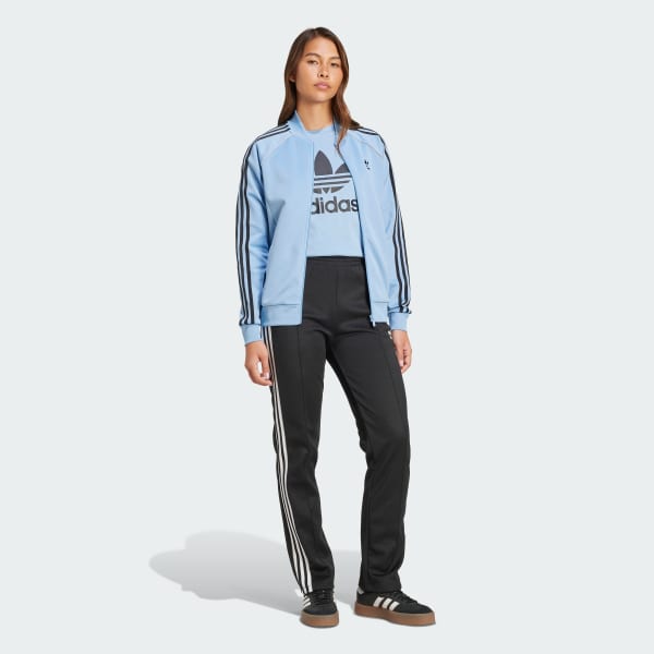 Azul Campera Deportiva Classics SST