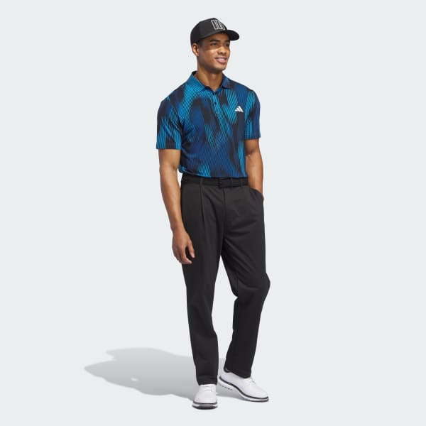 Azul POLO ESTAMPADO ULTIMATE365 TOUR COOL FEEL