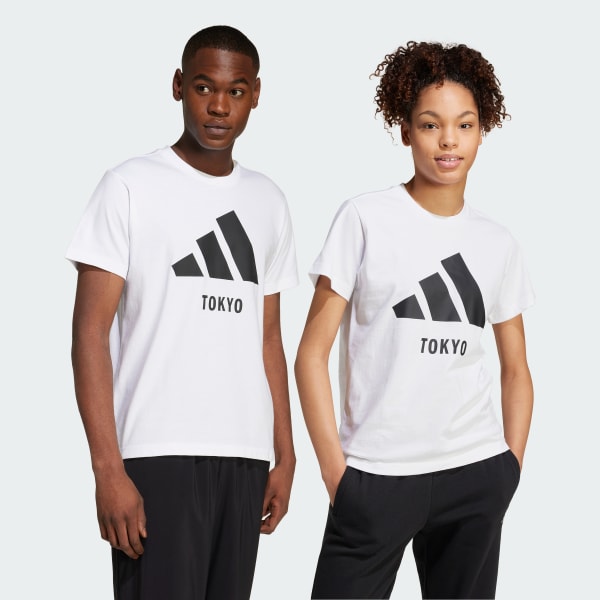 ホワイト 東京Tシャツ（ジェンダーニュートラル）