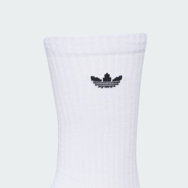Adidas trefoil crew socks store
