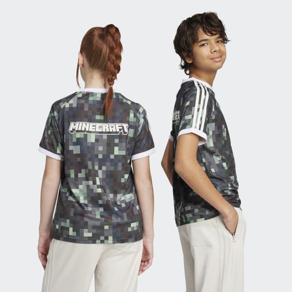 adidas Originals x Minecraft Graphic Tee - Green | Free Shipping
