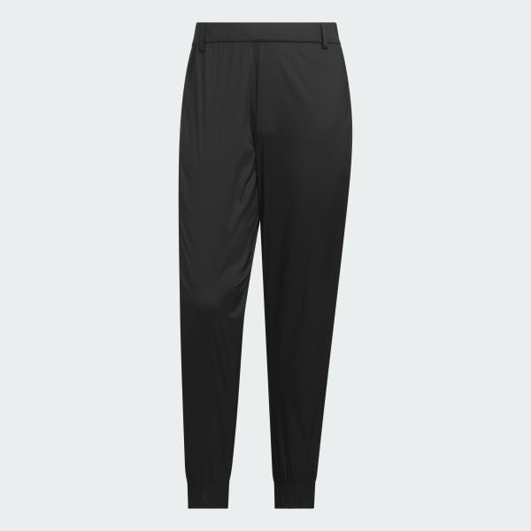 ブラック ロング ウインドパンツ