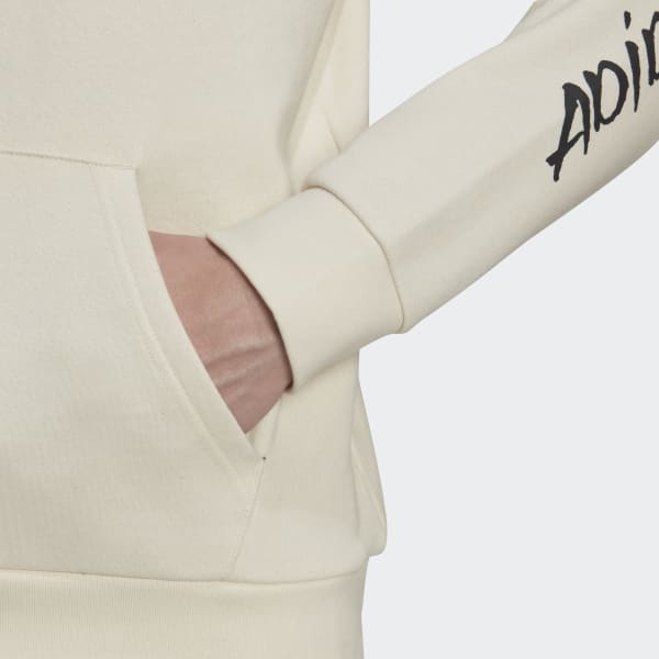 White adidas Originals x André Saraiva Hoodie F7016