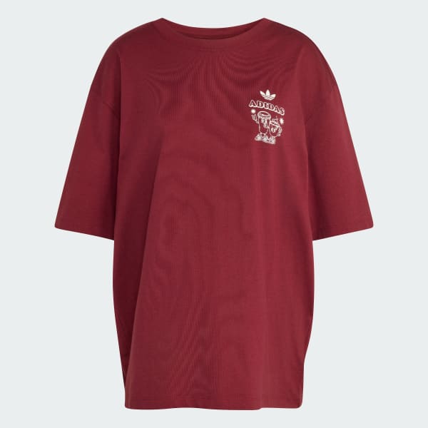 Bordeaux OS COFFEE GRAPHIC T-SHIRT