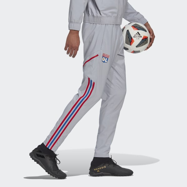 Grijs Olympique Lyonnais Tiro 21 Presentation Broek O6305