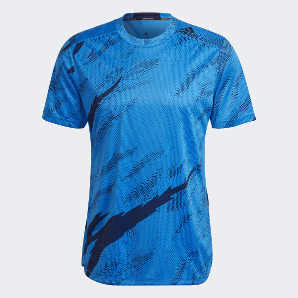 Blue Designed 4 Training Graphic T-Shirt RB301
