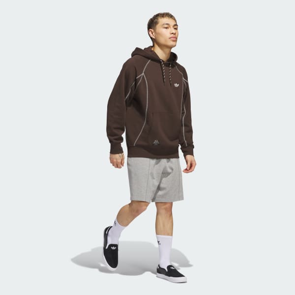 ★人気★【ADIDAS】★SHMOOFOIL フーディ BROW.N★正規品★ アディダス シュムーフォイル フェザーウェイト パーカー
