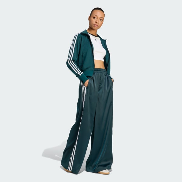 Adicolor Satin Wide Leg Track Pants