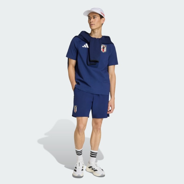 ブルー サッカー日本代表 ティロ26 トラベルショーツ