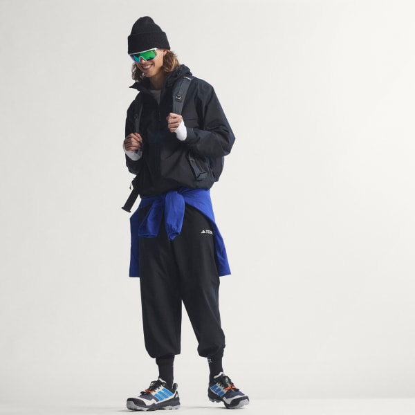 Schwarz TERREX MULTI 2 LAYER CLIMAPROOF REGENJACKE