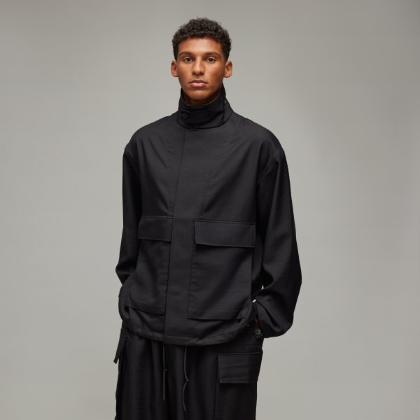 Black Y-3 M Sport Uniform Patch Coach Jacket