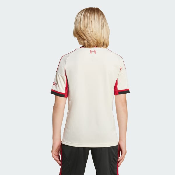 Blanco Camiseta Visitante Liverpool FC 25/26