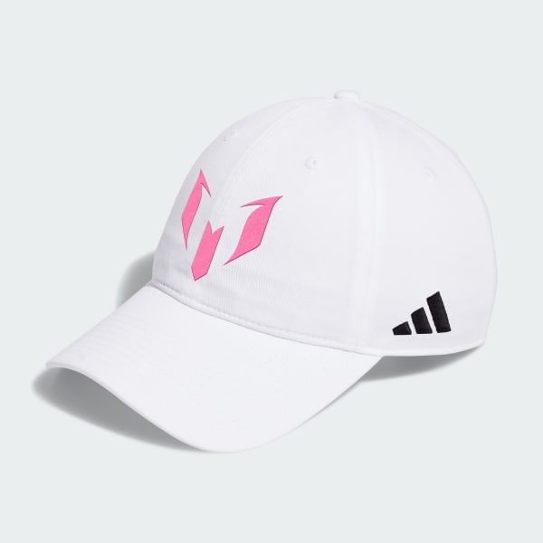 adidas Messi Adjustable Washed Slouch Cap White Free Shipping with adiClub adidas US
