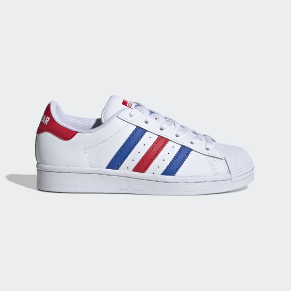 red white blue sneakers