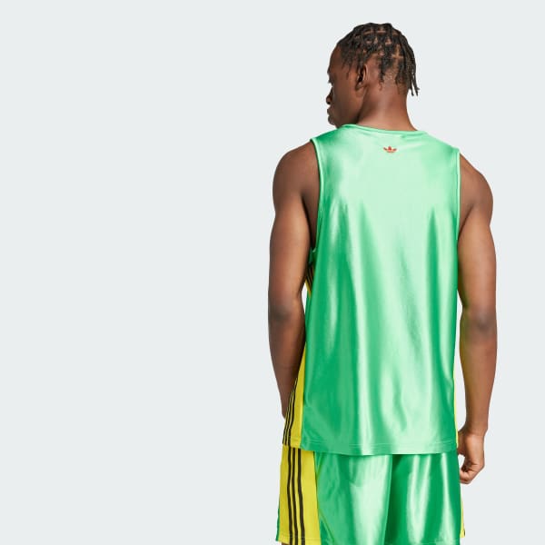 Verde adidas Originals Retro Boxing Tank Top