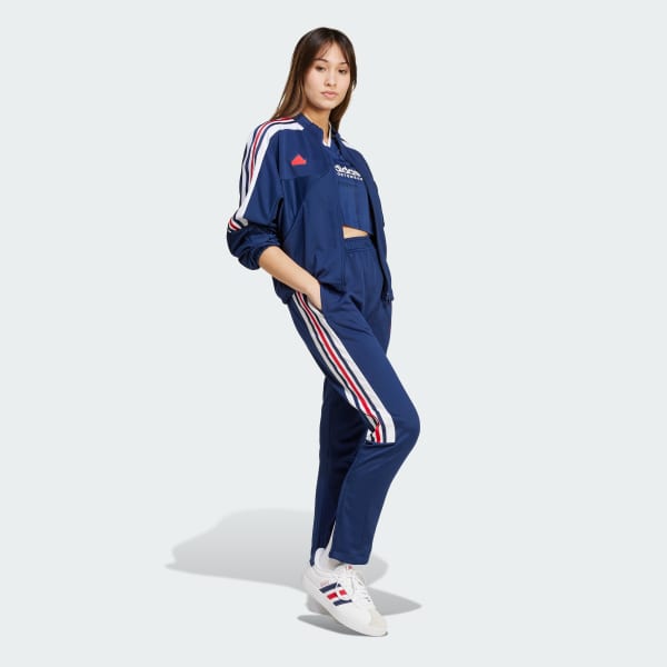 Bleu Pantalon de survêtement Tiro Cut 3 bandes