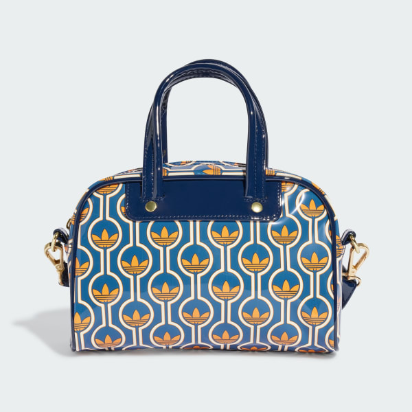 Mini Bowling Bag with Monogram Print