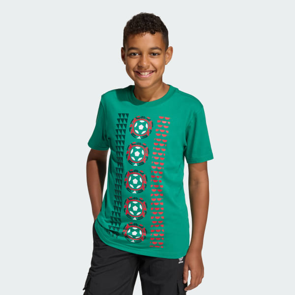 Verde Playera Local México para Niños