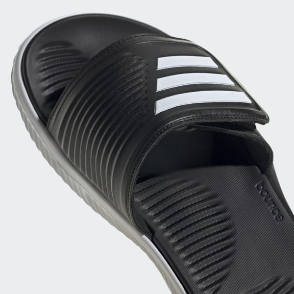 adidas Alphabounce Slides Black adidas India