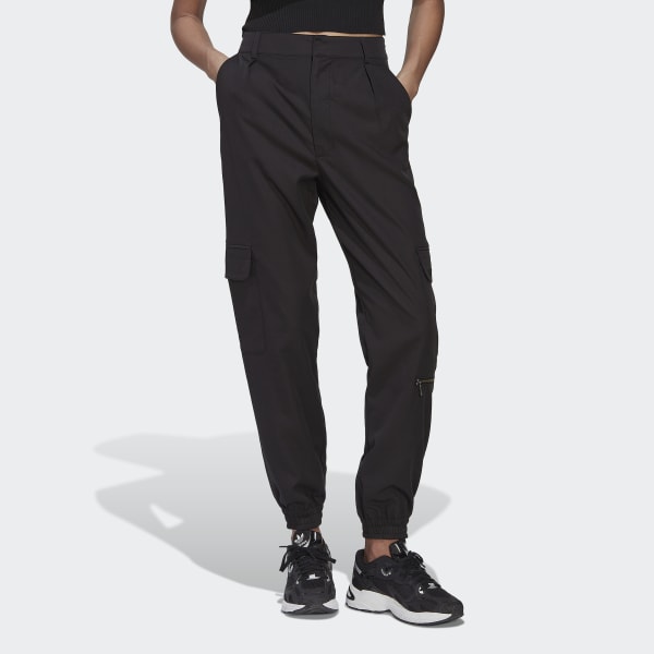 Black Adicolor Contempo Tailored Cargo Pants (Gender Neutral) DL932