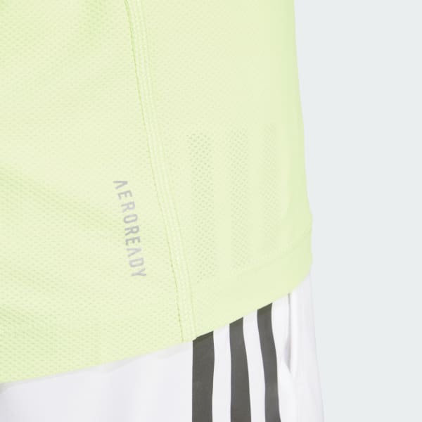adidas Own The Run Tank Top - Green | Free Shipping with