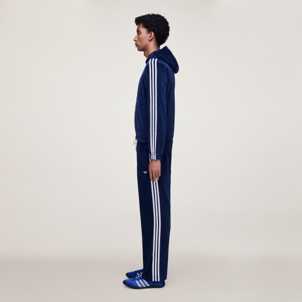 adidas WALES BONNER VELOUR TRACK PANT - Blue | Free Shipping with