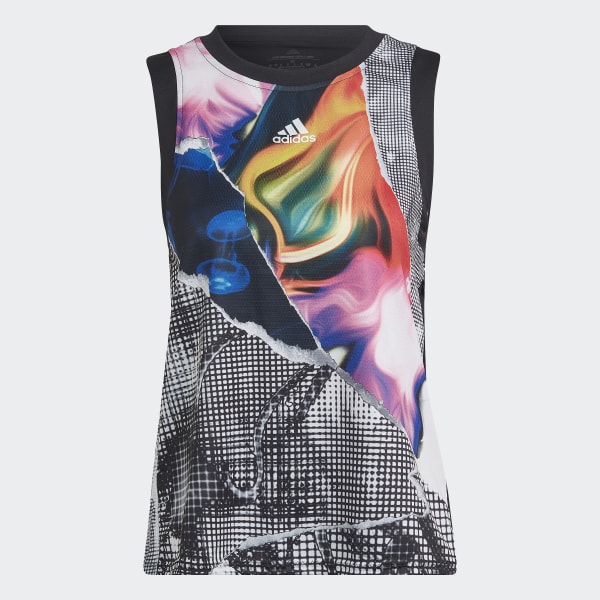 Hvit Tennis US Series Match Tanktopp VT890