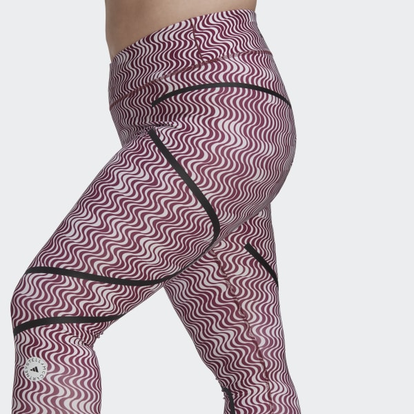 biela Legíny adidas by Stella McCartney TruePurpose Printed Training