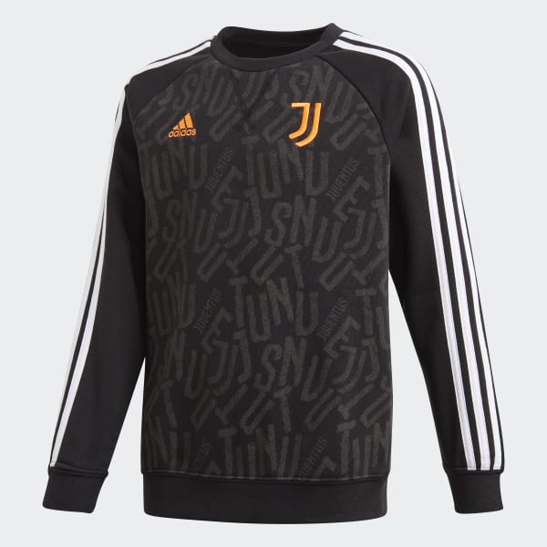 adidas Juventus Crew Sweatshirt - Black 