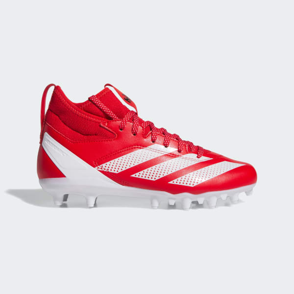 rouge Chaussure de football crampons Adizero Impact.2 PE Enfants