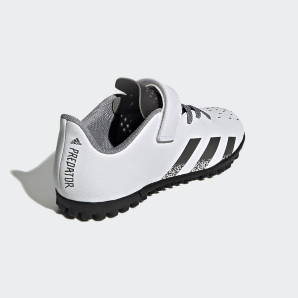 Blanco Zapatos de Fútbol Predator Freak.4 Pasto Sintético LER14
