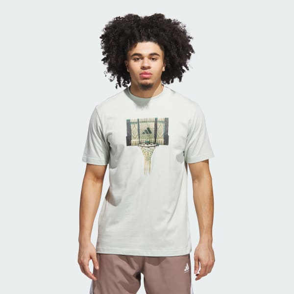 Green Basketball Gallery Graphic Tee