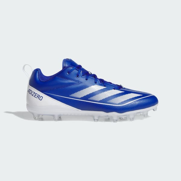 Blue Adizero Electric.2 American Football Cleats