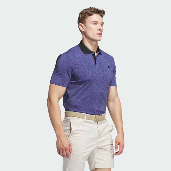 Blue Go-to Printed Polo Shirt