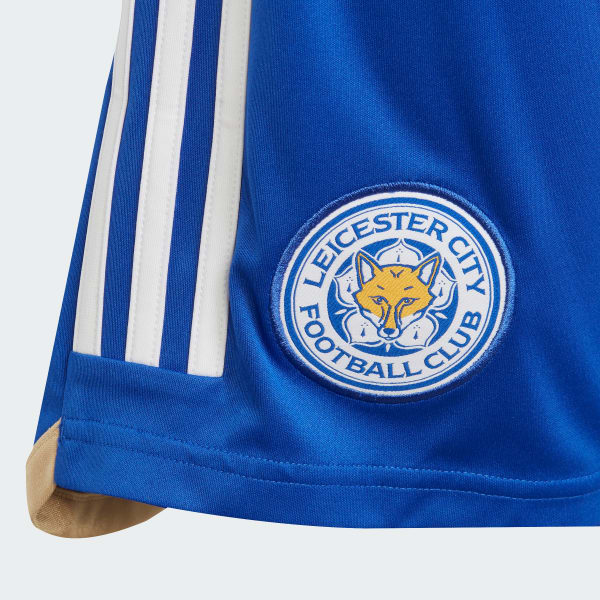 Blue Leicester City FC 23/24 Home Shorts Kids
