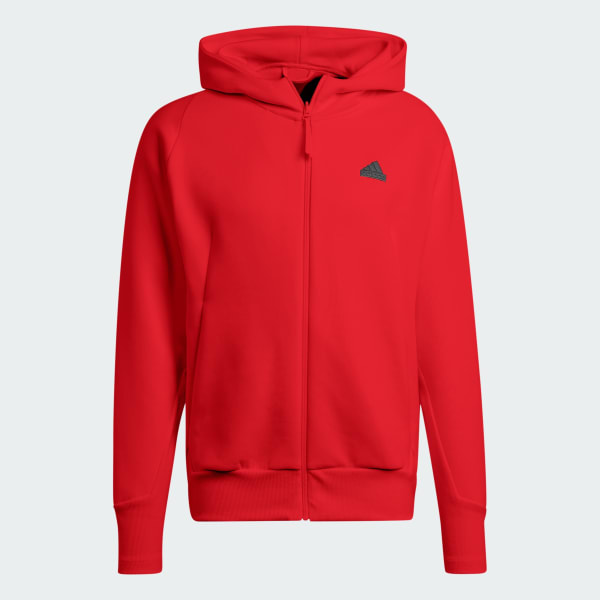 Casaco top vermelho adidas