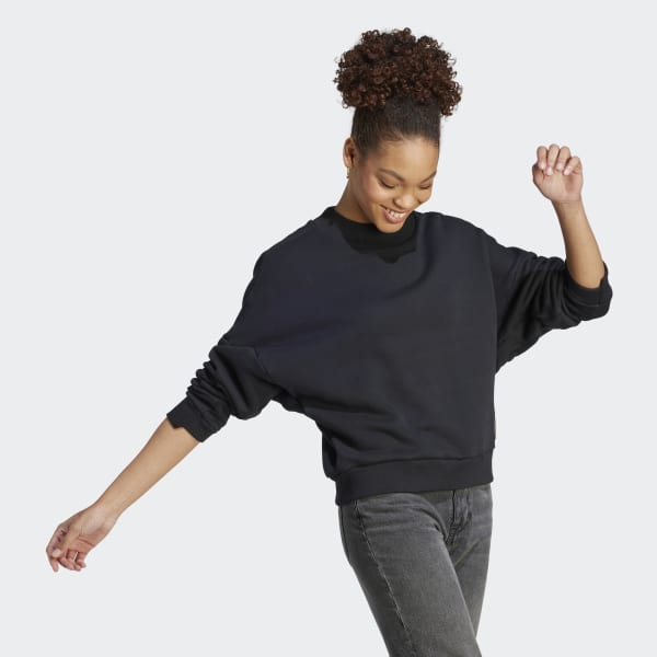 Black Lounge French Terry Sweatshirt