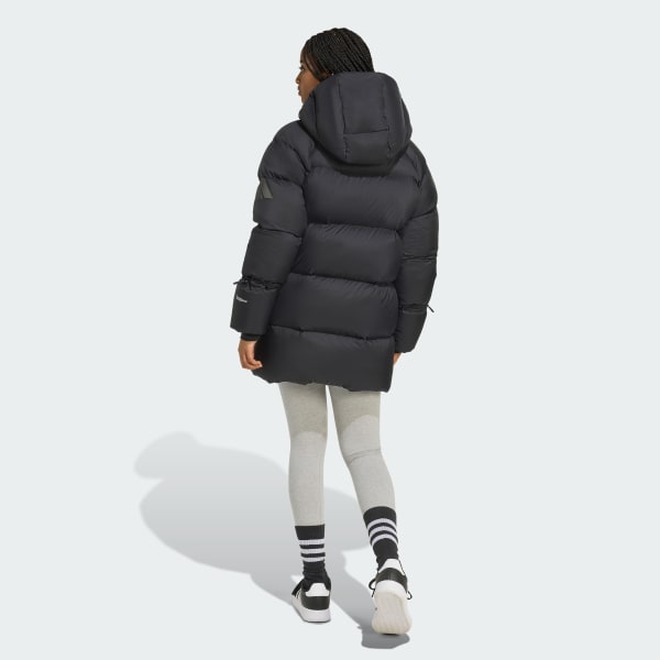 adidas MYSHELTER Climawarm Down Parka - Black | Free Shipping with