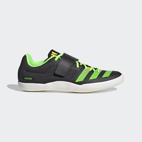 Sort Adizero diskoskast / hammerkast sko