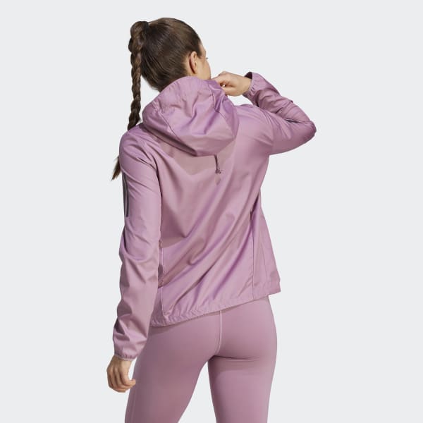 Rosa Own the Run Hooded Running Windbreaker