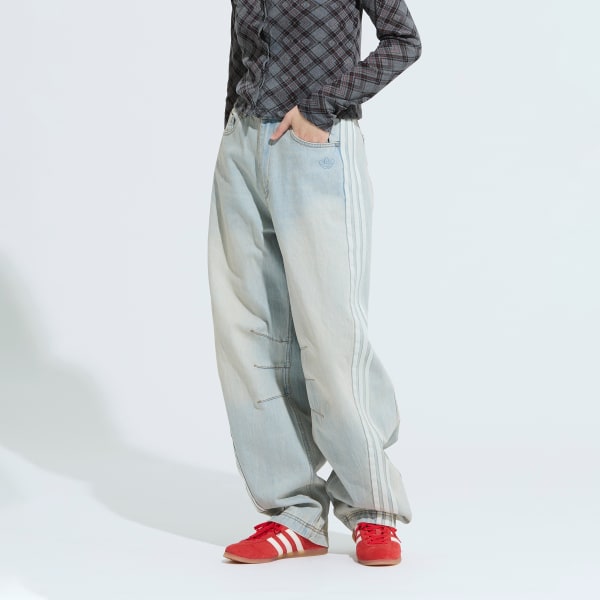 マルチ Adilenium シーズン 3 バナナフィット ウォッシュドデニムパンツ