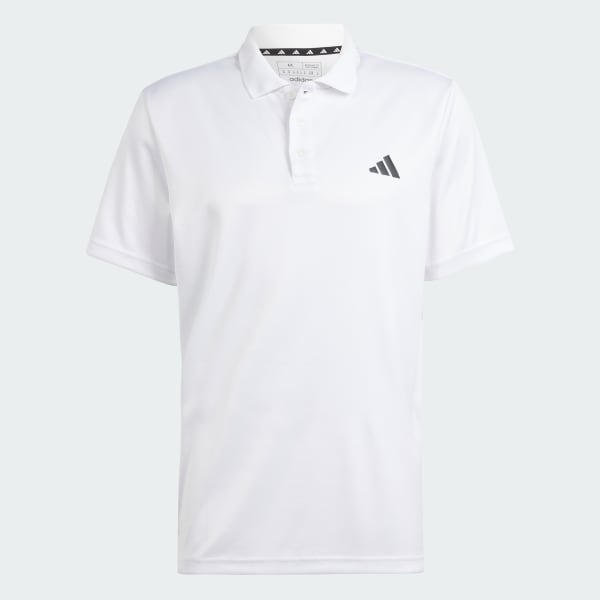 White Train Essentials Training Polo Shirt