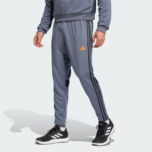Adidas jogginghose grau orange sales