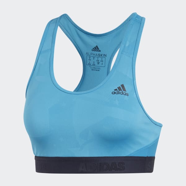 adidas women's alphaskin sports bra