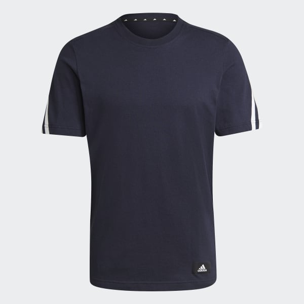 Blue adidas Sportswear Future Icons 3-Stripes Tee BO791