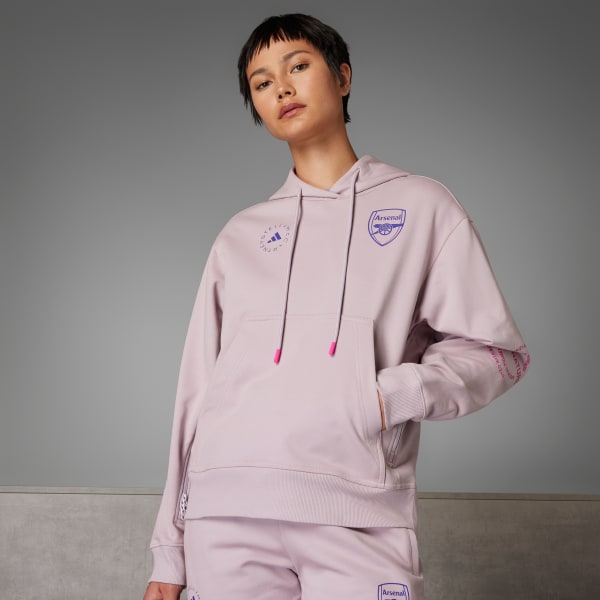 Violeta Buzo con Capucha Arsenal x adidas by Stella McCartney