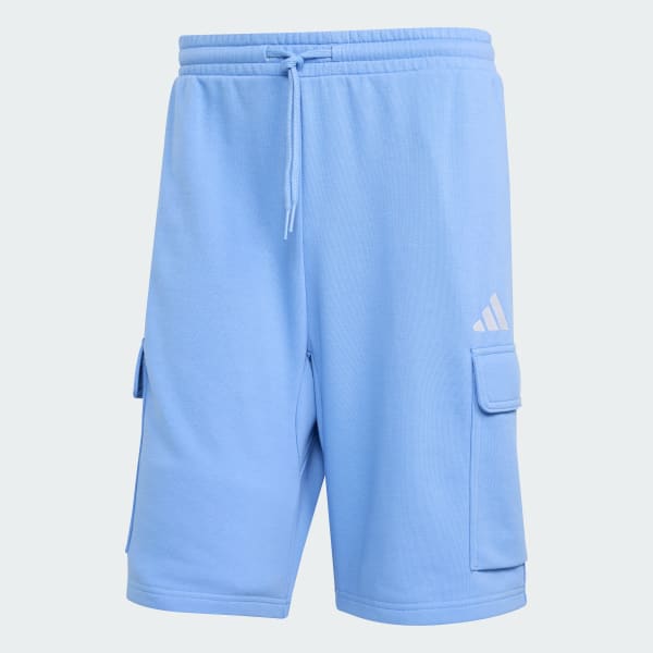 Bleu Short cargo french terry Essentials Feel Cozy