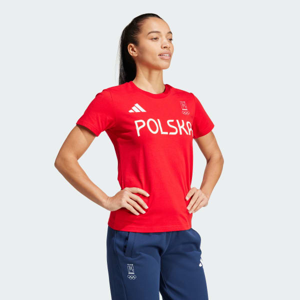 Czerwony Koszulka Poland Essentials